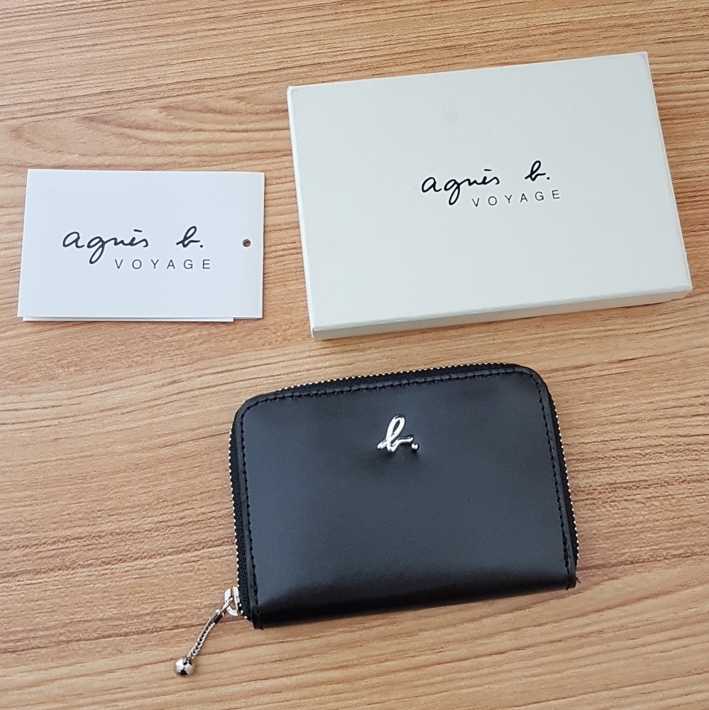 Agnès B Voyage Coin Card Holder